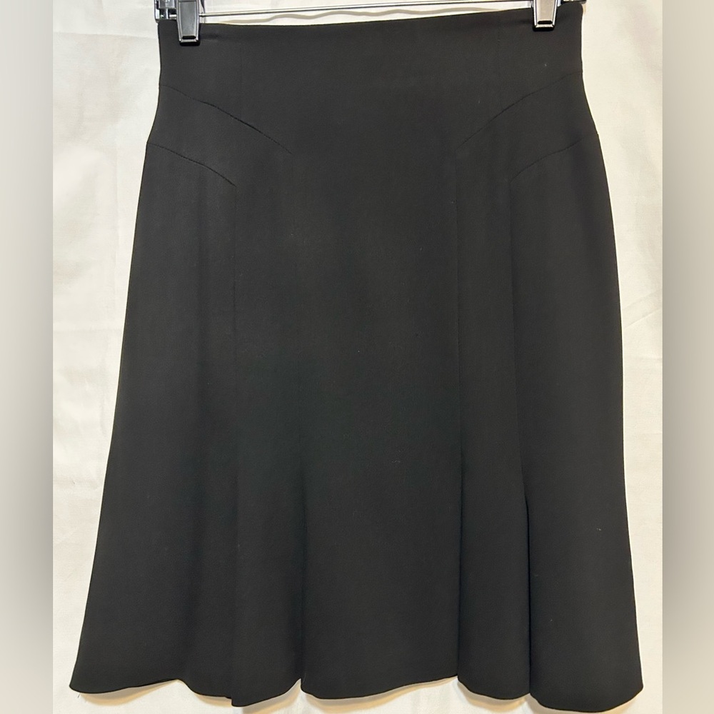 Vintage ESCADA MARGARETHA LEY Black‎ Wool Skirt 36